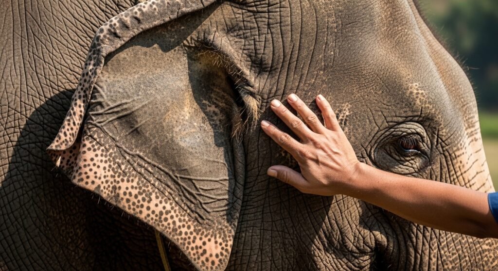 Interacting with an Elephant